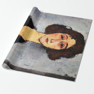 Porträt einer jungen Frau, Modigliani Geschenkpapier
