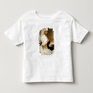 Porträt einer Krankenschwester vom roten Kreuz Kleinkind T-shirt
