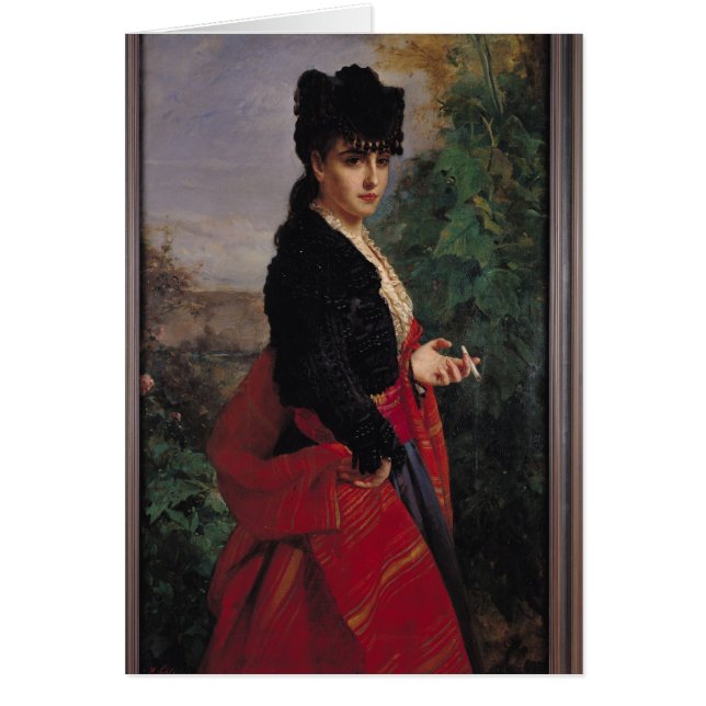 Porträt einer spanischen Frau (Vorne)