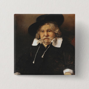 Porträt eines alten Mannes, 1667 Button