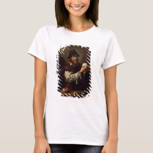 Porträt eines alten Mannes mit einer Zwiebel (Öl T-Shirt