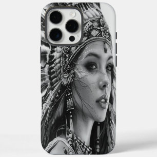 Porträt eines jungen Kriegers iPhone 16 Pro Max Hülle