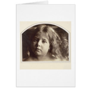 Porträt eines jungen Mädchens (Albumenprint aus ei