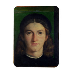 Porträt eines jungen Mannes, c.1505 (Öl auf Magnet