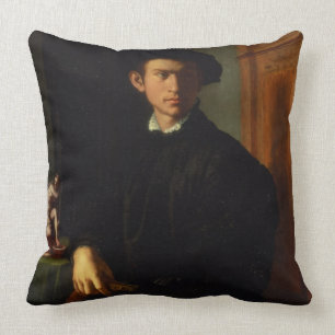 Porträt eines jungen Mannes, c.1532-40 (Öl auf Kissen