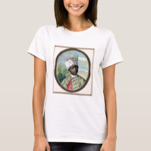 Porträt eines jungen Mannes (w/c und bodycolour T-Shirt