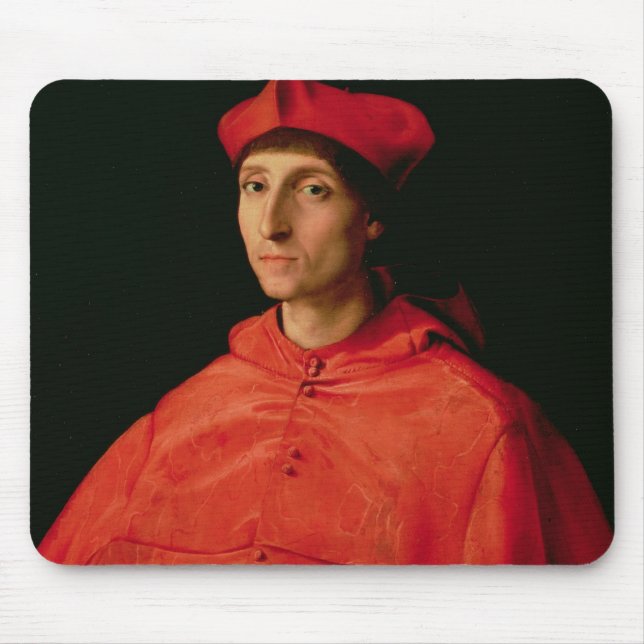 Porträt eines Kardinals Mousepad (Vorne)