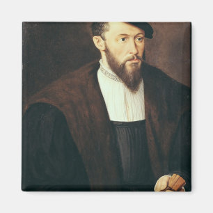 Porträt eines Mannes, 1549 Magnet