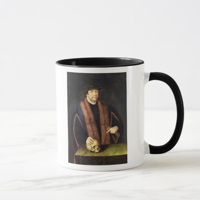 Porträt eines Mannes, c.1550 Tasse (Rechts)