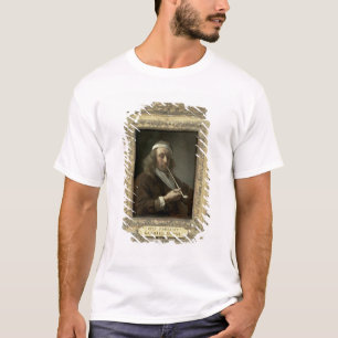 Porträt eines Mannes, sagte, der Künstler zu sei T-Shirt