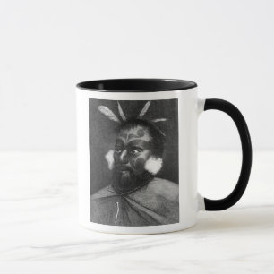 Porträt eines Mannes von Neuseeland Tasse