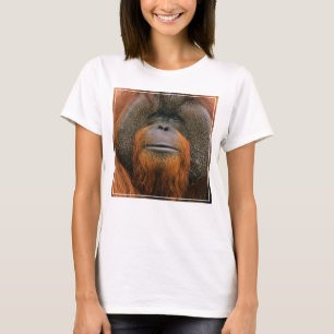 Porträt eines männlichen Orang-Utans, Georgia, USA T-Shirt