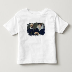 Porträt eines Paares Kleinkind T-shirt