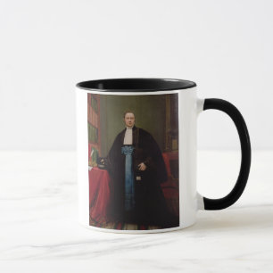 Porträt eines Rechtsanwalts in seiner Bibliothek, Tasse