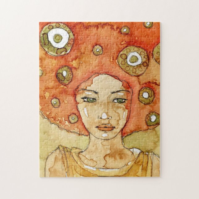 Porträt eines schönen Mädchens (Vertikal)