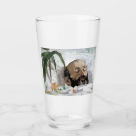Porträt eines Toten (Sterblichkeit und Tod) (Art. Glas
