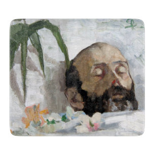 Porträt eines Toten (Sterblichkeit und Tod) (Art. Schneidebrett