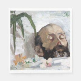 Porträt eines Toten (Sterblichkeit und Tod) (Art. Serviette