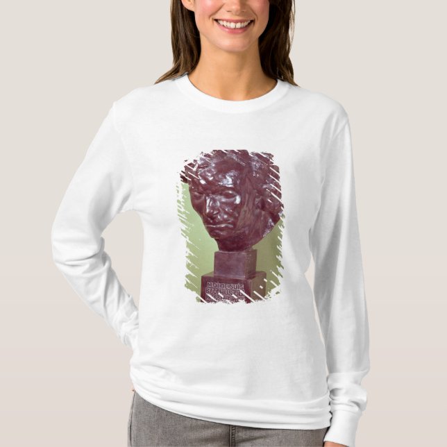 Porträt-Fehlschlag von Ludwig van Beethoven 1901 T-Shirt (Vorderseite)