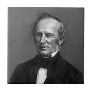 Porträt Flottenadmiral-Cornelius Vanderbilt circa Fliese