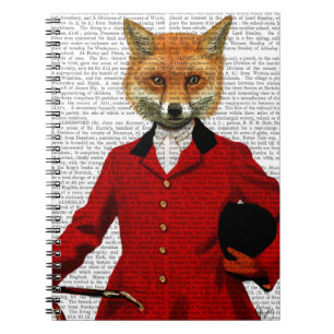 Porträt Fox-Jäger-2 Notizblock