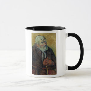 Porträt Paul Gauguins eines alten Mannes mit Tasse