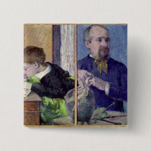 Porträt Paul Gauguins von Jean Paul Aube und Button