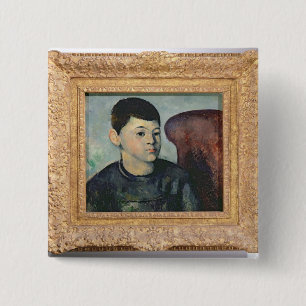 Porträt Pauls Cezanne des Sohns des Künstlers, Button