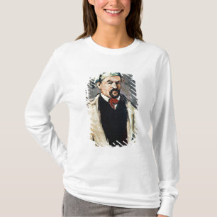 Porträt Pauls Cezanne   eines Mannes in einer T-Shirt