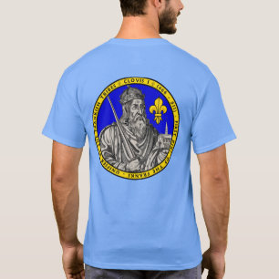Porträt-Siegel-Shirt Clovis I T-Shirt
