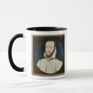 Porträt T34055 eines bärtigen Herrn, gealtert 26 Tasse
