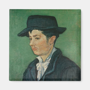 Porträt Vincent van Goghs   von Armand Roulin, Magnet