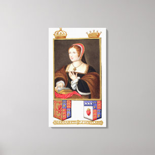 Porträt von (1489-1541) Königin Margaret Tudor S Leinwanddruck
