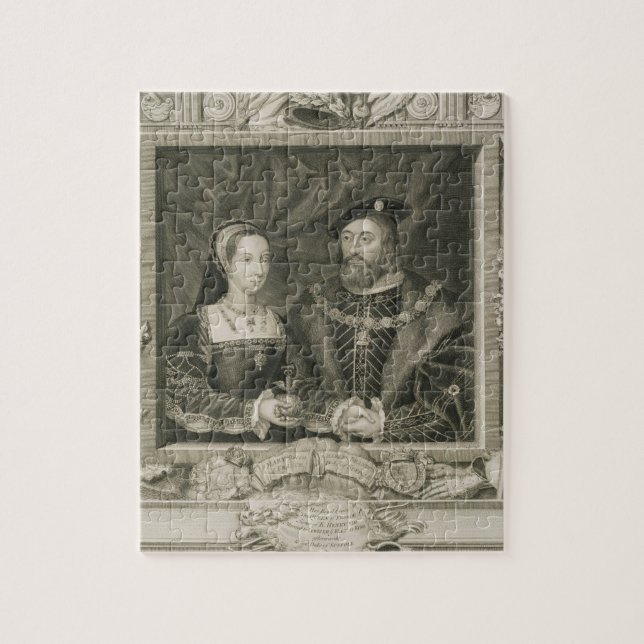 Porträt von (1496-1533) Königin Marys Frankreich (Vertikal)