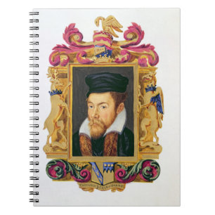 Porträt von (1508-72) 3. Grafen Edward Stanley D Notizblock