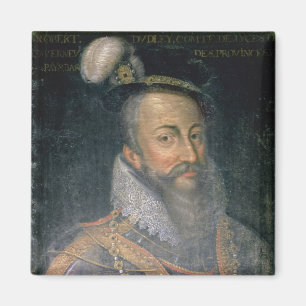 Porträt von (1532-88) Grafen Roberts Dudley Leice Magnet