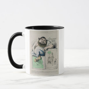 Porträt von (1819-77) Illustration Gustave Tasse
