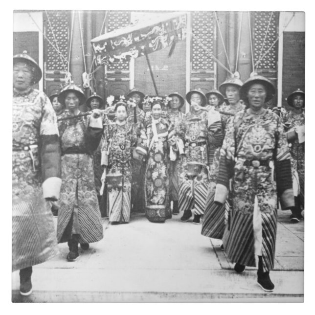 Porträt von (1835-1908) fliese (Vorderseite)