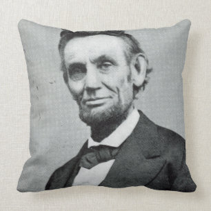 Porträt von Abe Lincoln 1 Kissen