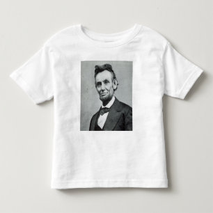 Porträt von Abe Lincoln 1 Kleinkind T-shirt