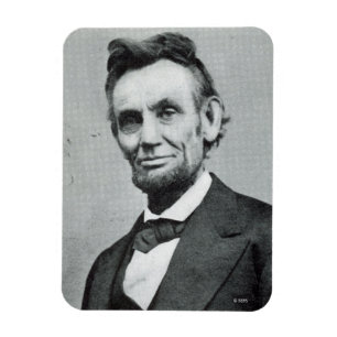 Porträt von Abe Lincoln 1 Magnet