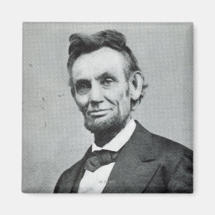 Porträt von Abe Lincoln 1 Magnet