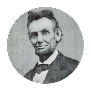 Porträt von Abe Lincoln 1 Schneidebrett