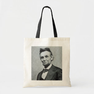 Porträt von Abe Lincoln 1 Tragetasche