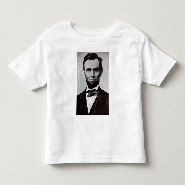 Porträt von Abe Lincoln 2 Kleinkind T-shirt (Vorderseite)