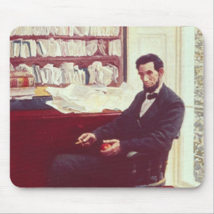 Porträt von Abraham Lincoln Mousepad