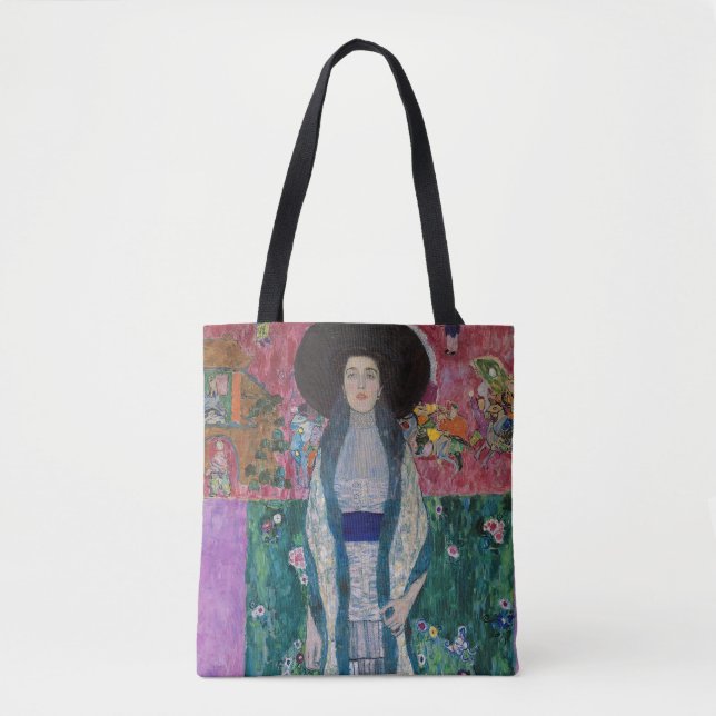 Porträt von Adele Bloch Bauer, Gustav Klimt Tasche (Vorderseite)