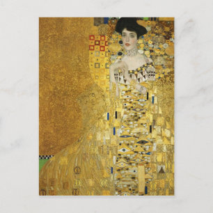 Porträt von Adele Bloch-Bauer I Klimt Postkarte