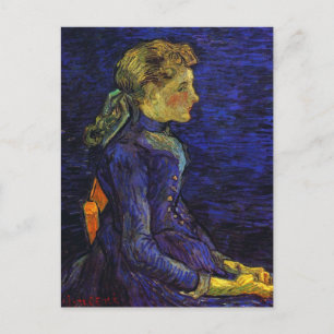 Porträt von Adeline Ravoux, Van Gogh Fine Art Postkarte