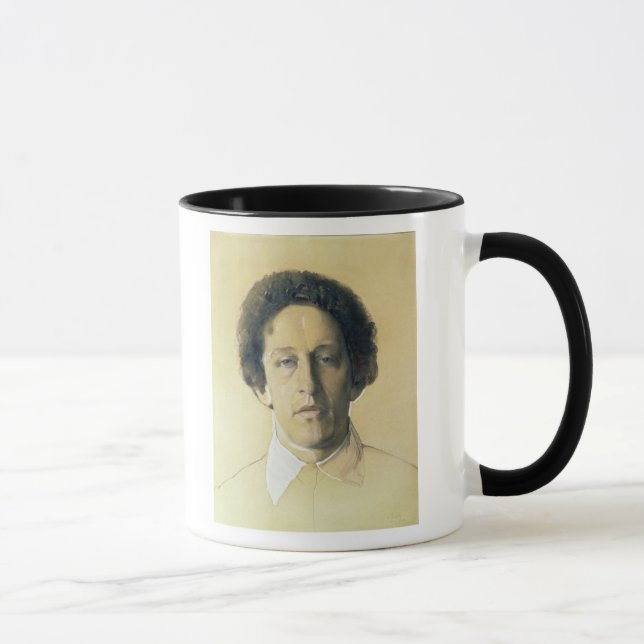 Porträt von Aleksandr Aleksandrovich Blok, 1907 Tasse (Rechts)